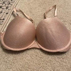 VICTORIA SECRET BRA 36D T SHIRT PUSH UP